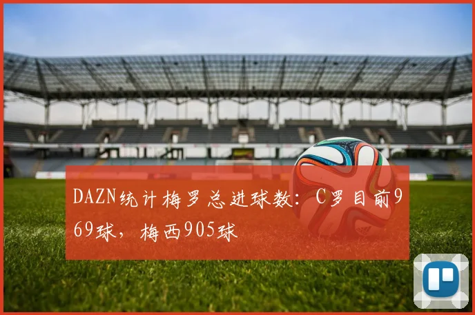 DAZN统计梅罗总进球数：C罗目前969球，梅西905球
